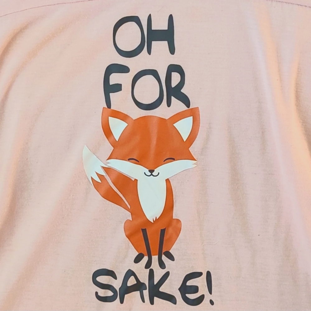 Bobbie Brooks For FOX Sake! Shirt Sleeve Tee